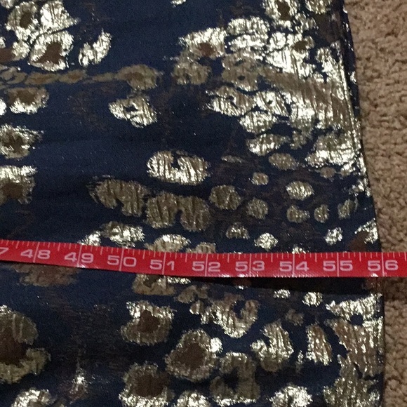 Aidan Mattox Jacquard Metallic Strapless Ball Gown - Size 2 - Picture 13 of 13